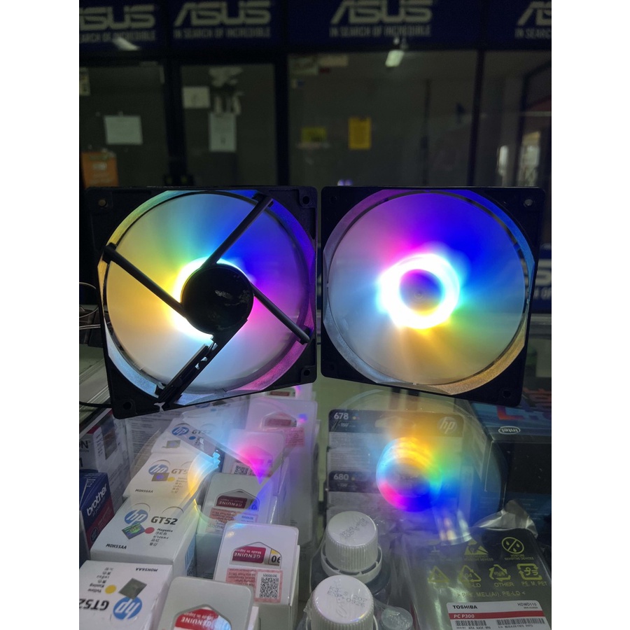 Fan Casing LED PowerUp RGB Loop Middle Light Lost Pack - Fan RGB 12Cm ...