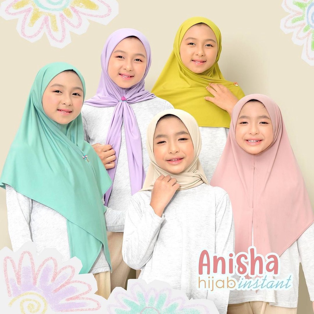 Anisha Instant hijab Odette | Shopee Philippines