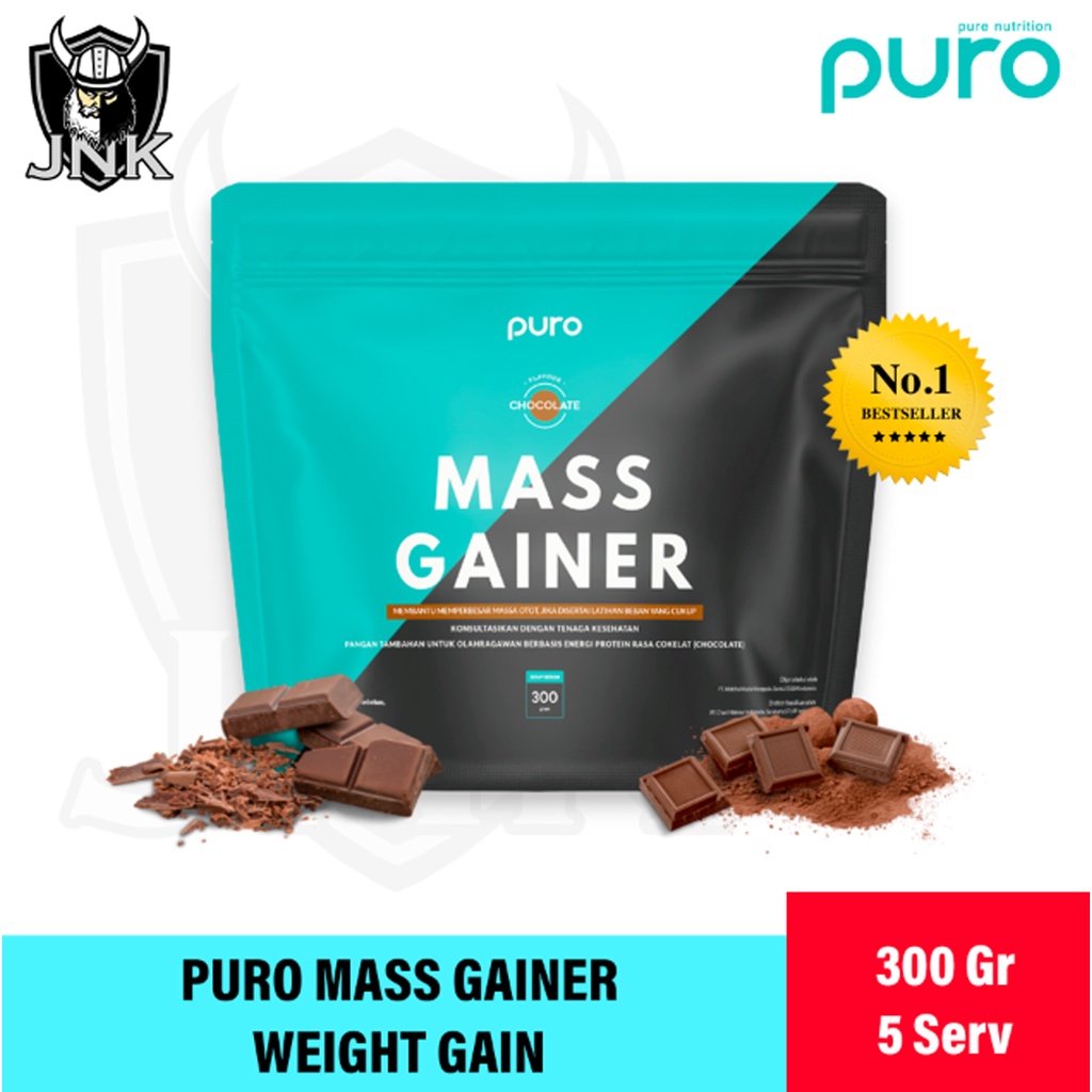 Puro MASS GAINER 300gr Whey Protein Weight Gain Bulking Weight Gain