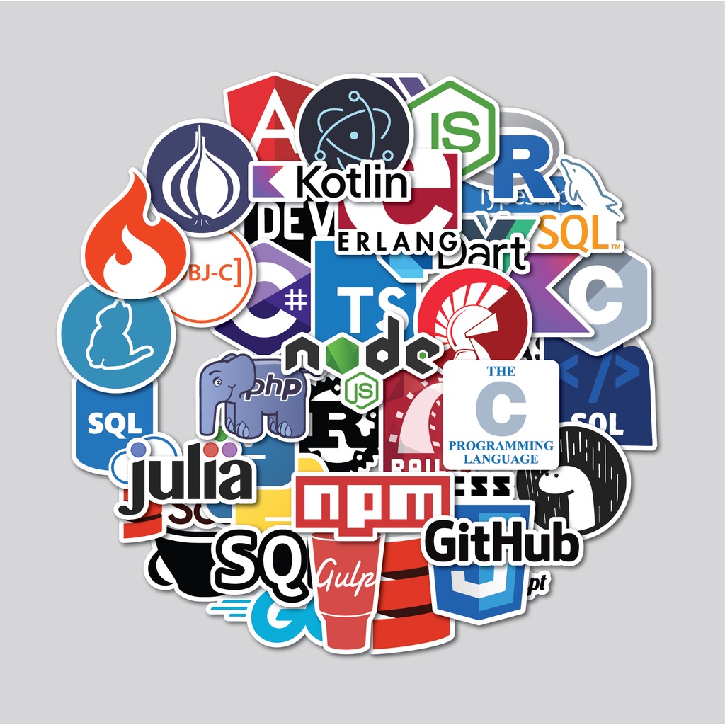 Sticker PACK PROGRAMMING 2 | Tumblr STICKER | Helmet Suitcase LAPTOP ...