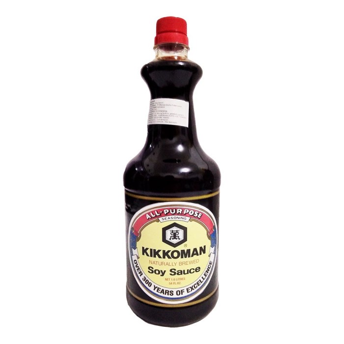 Kikoman's Japanese Soy Sauce/Soy Sauce Kikkoman Jumbo 1.6l Shopee