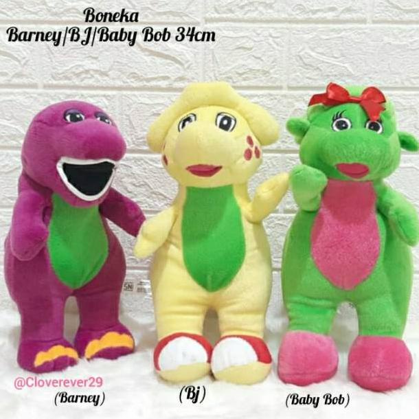 Barney Doll/BABY BOB/BJ 34CM. | Shopee Philippines