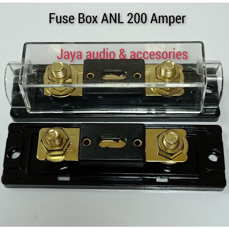 Fuse Box ANL 200 Amper Gold Plated | Shopee Philippines