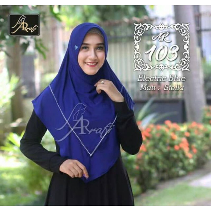 Original Ar Rafii Hijab // Ar 103 | Shopee Philippines