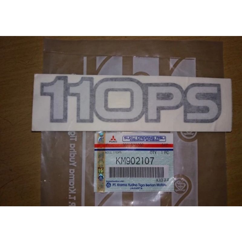 Sticker ps110 original mitsubisi ktb original | Shopee Philippines