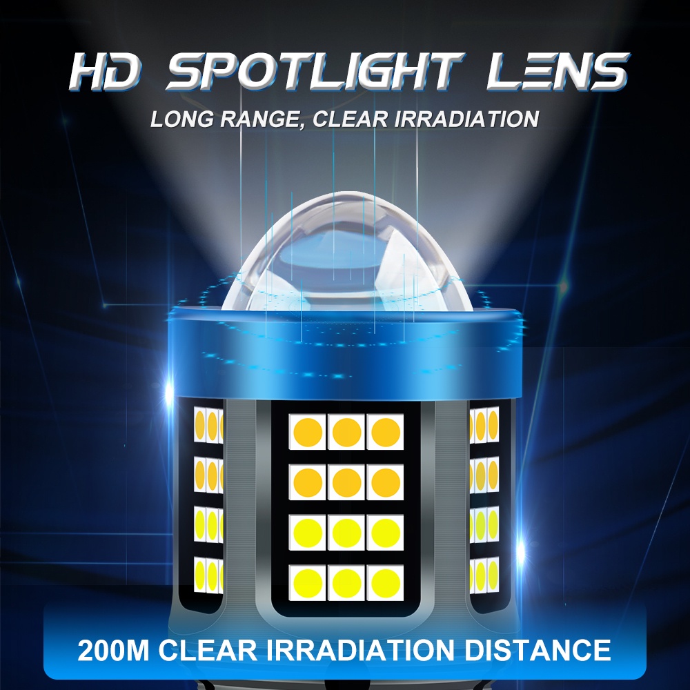 1 PC/P15D T19 3000LM/Bulb Light For Motorcycle/Super Bright/H6 H4 BA20D ...