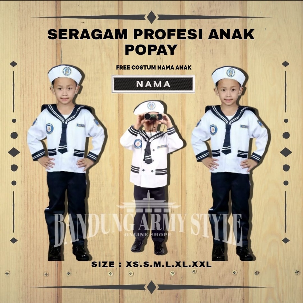 Uniform children's sailorPOPEYE/ children's professional uniform / set ...