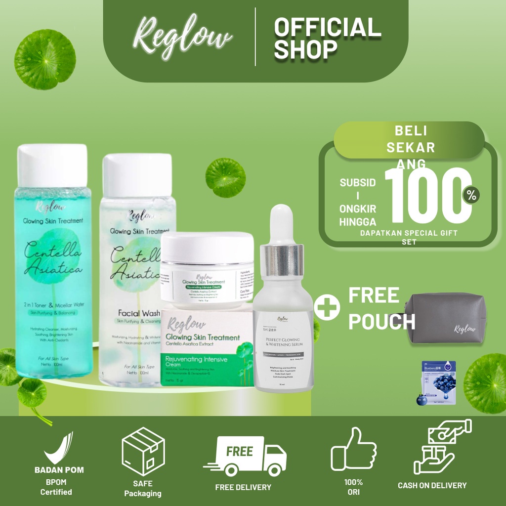 Reglow Indonesia Set One Package With Perfect Glowing Serum And ...