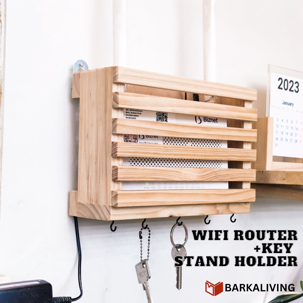 Wifi Router+Key Stand Holder Wifi Modem Rack Shopee Philippines