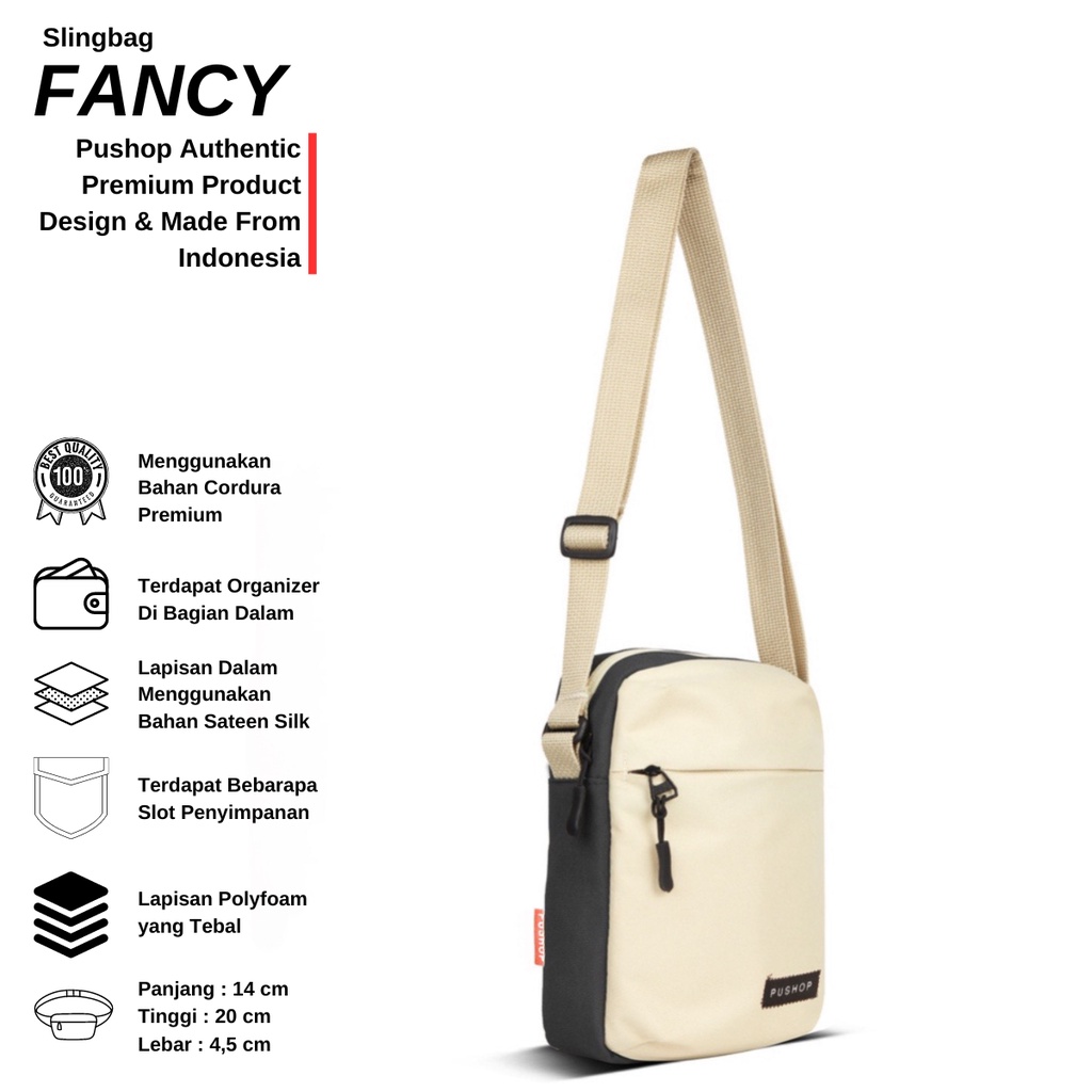 Cool Fancy Pushop Slingbag Sling Bag Shopee Philippines