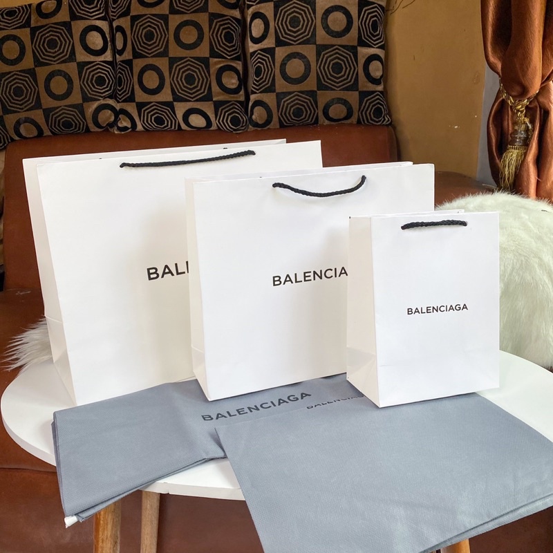 Balenciaga paper shopping discount bag