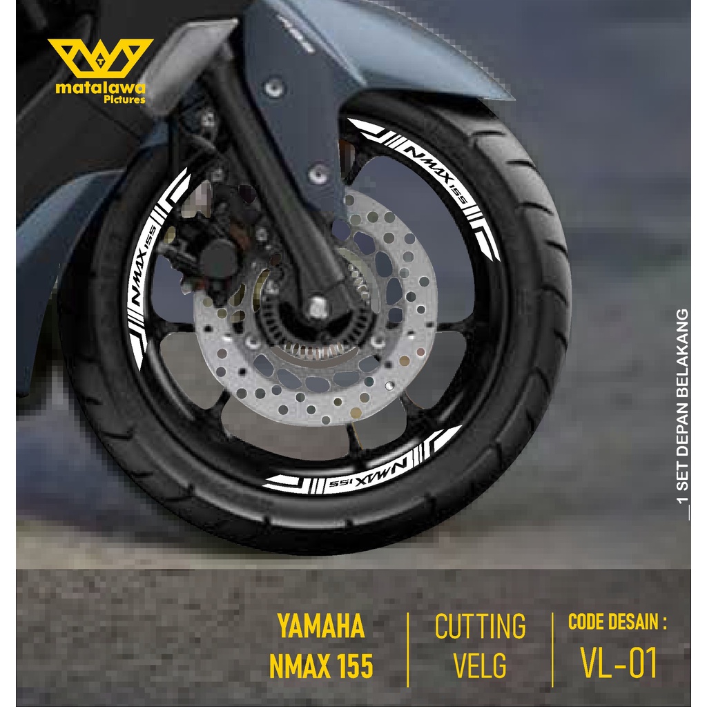 Cutting Rims YAMAHA NMAX 155 Design VL-01 | Shopee Philippines