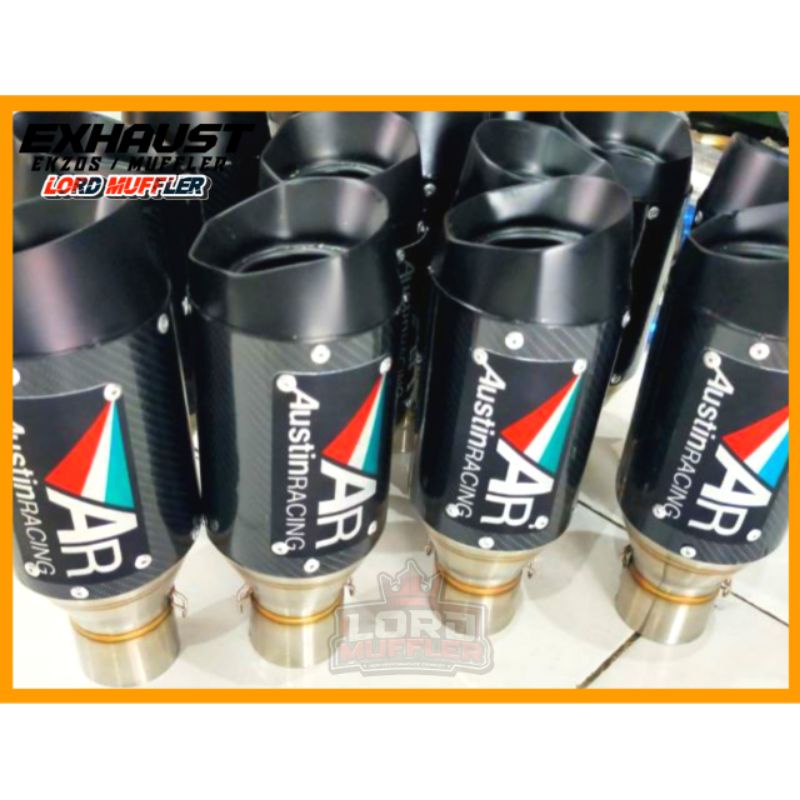 Austin RACING Exhaust Muffler only Inlet 50/51 | Shopee Philippines