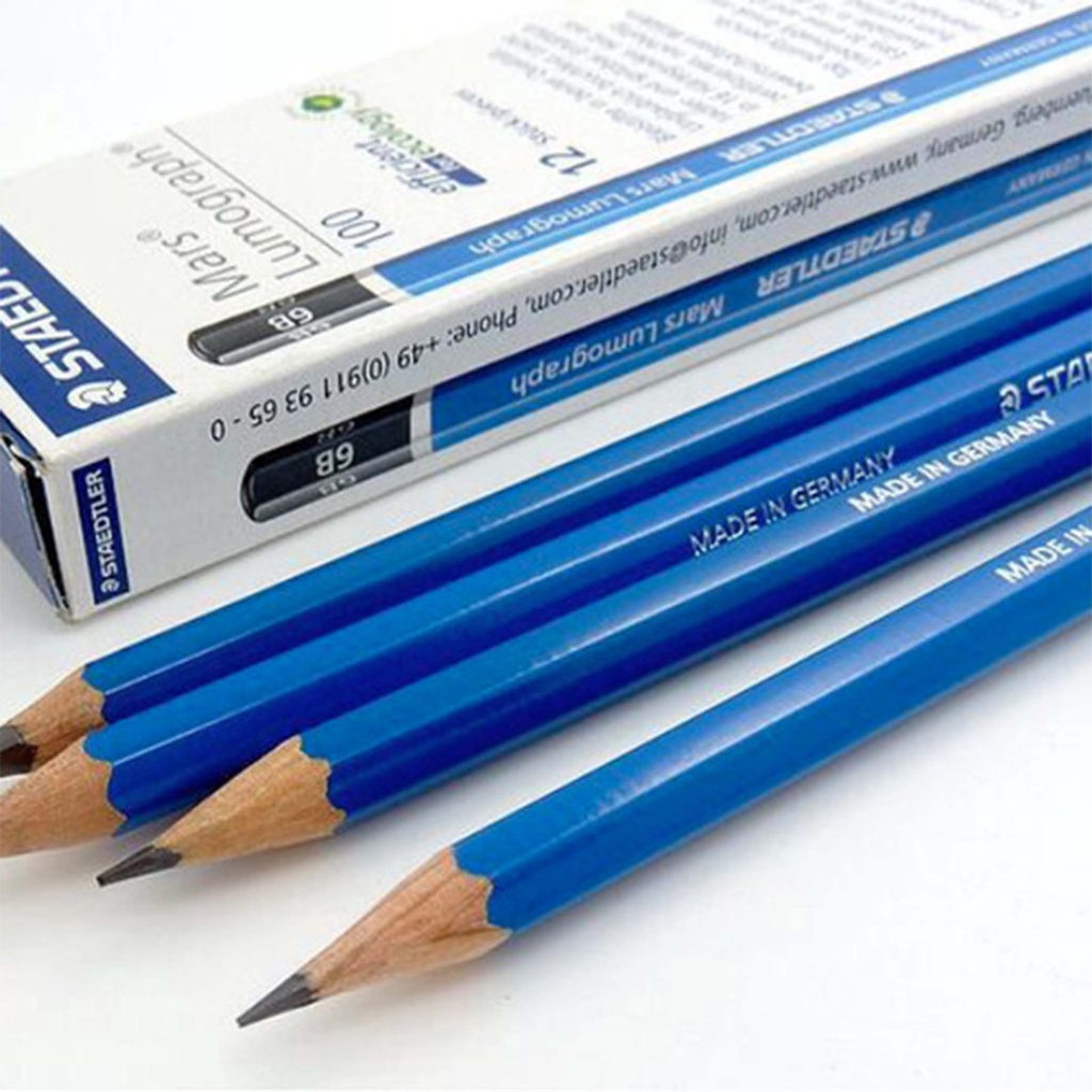 2b Staedtler Pencil Blue 2b Pencil 1 Pack (12pcs Contents) 