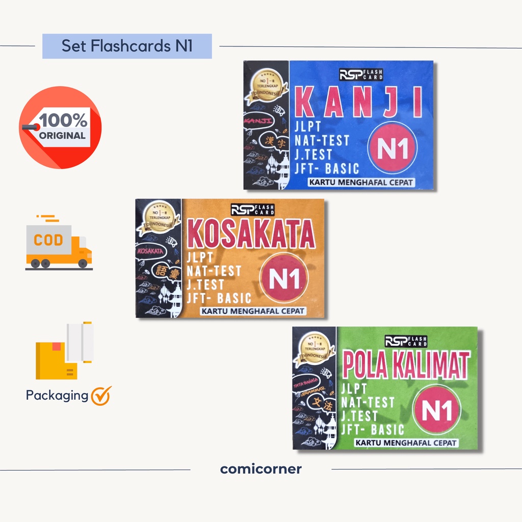 Flash Cards SET JLPT N1 Japanese Shopee Philippines