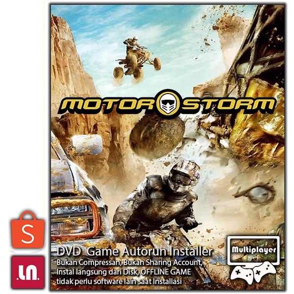 Motor Storm Collections (MotorStorm) PC DVD Games Shopee Philippines