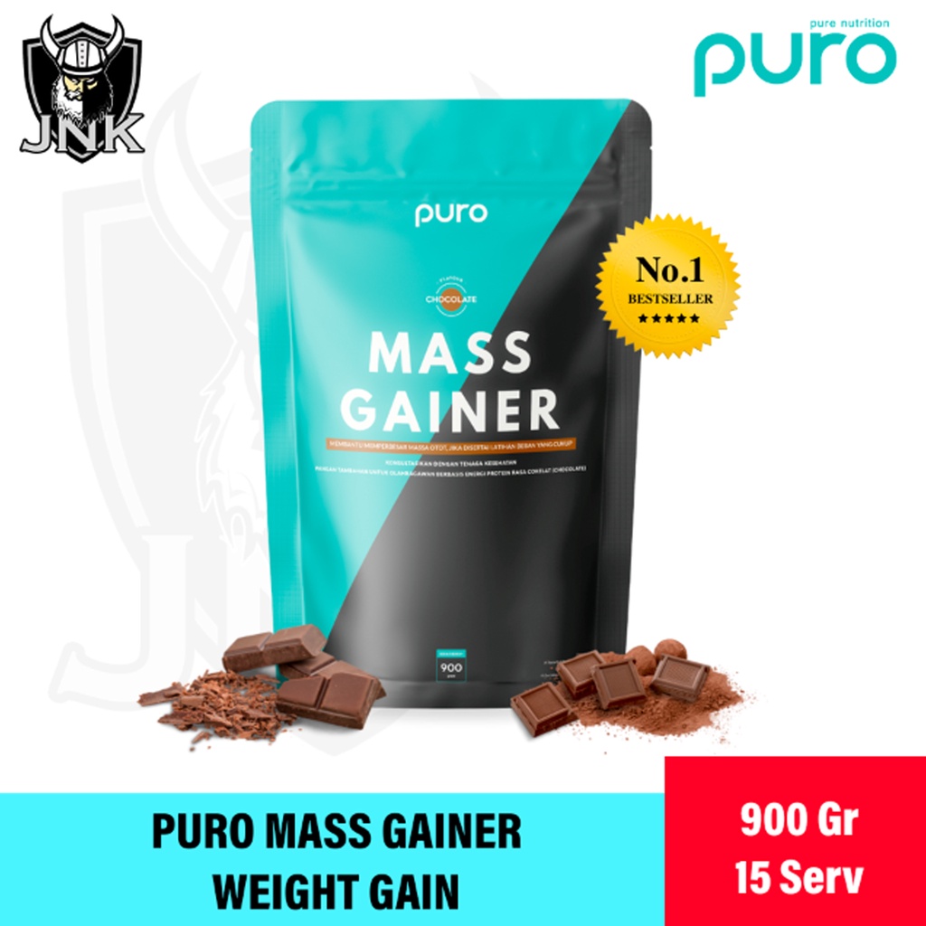 Puro MASS GAINER 900gr Whey Protein Weight Gain Bulking Weight Gain