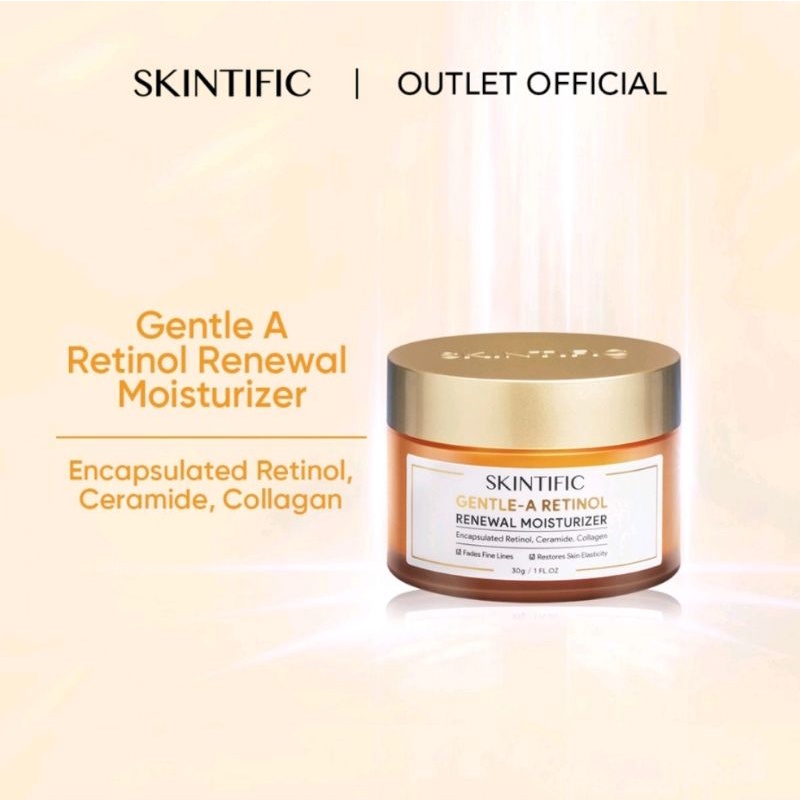 Gentle A Retinol Renewal Moisturizer 30g Retinol Facial Moisturizer