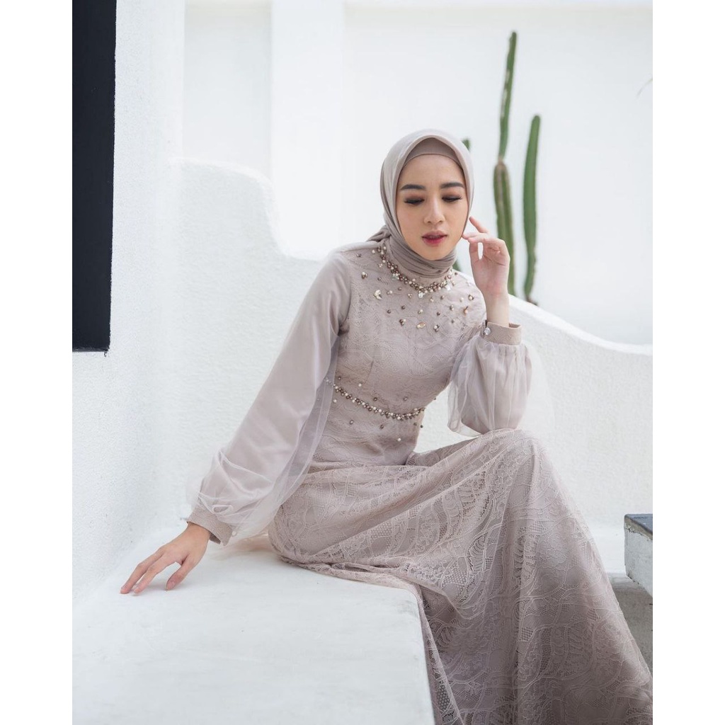 Nadine Dress Exclusive Brocade Robe Luxury Party Invitation Brocade Robe Latest Invitation Robe