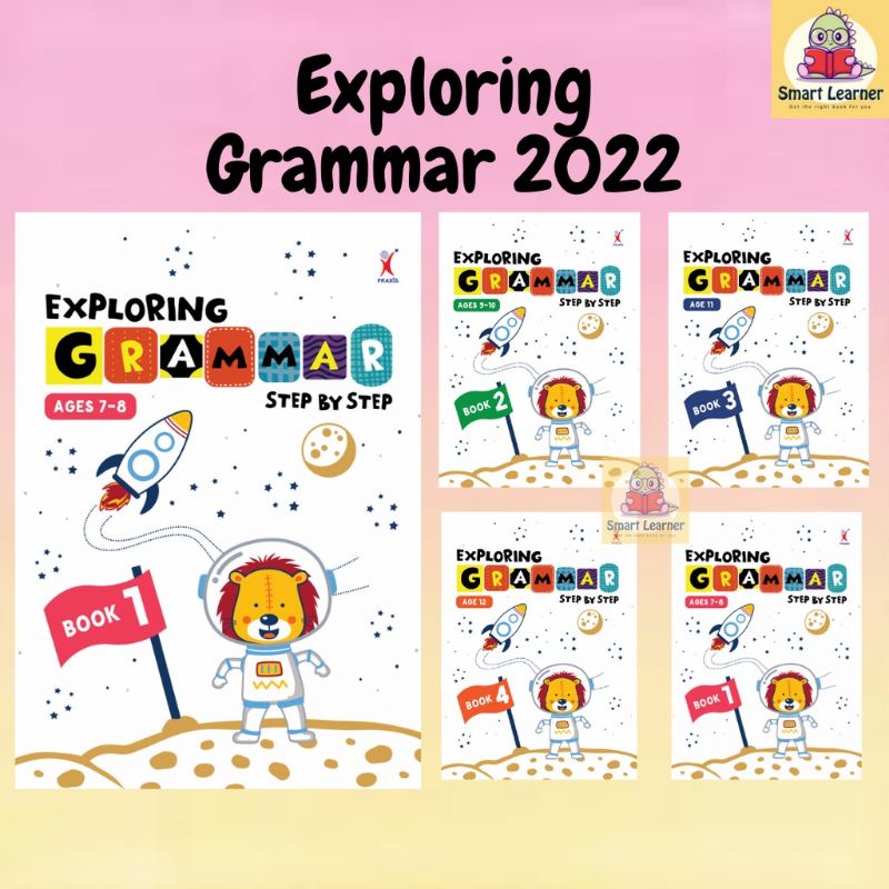 Exploring grammar step by step workbook English grammar 7-12th | Shopee ...
