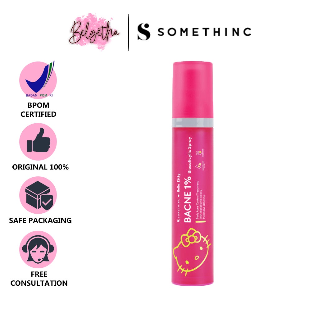 Somethinc - Bacne 1% Biosalicylic Spray - Hello Kitty Edition BELGETHA ...