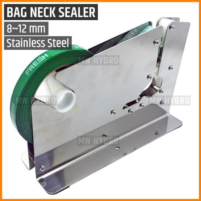 Bag Neck Sealer Fruit Plastic Tie Tool Stainless Steel Shopee