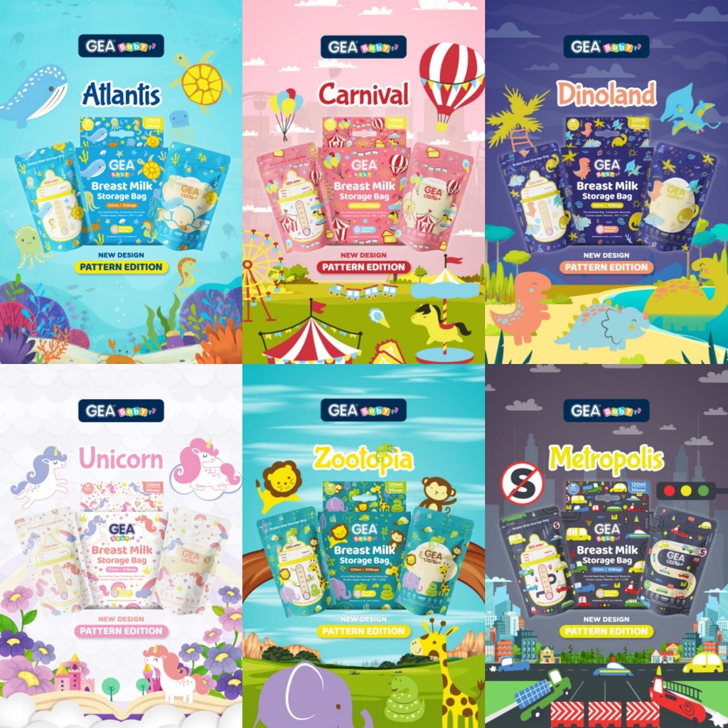 Gea BABY Breast Milk Storage Breast Milk Bag 120ml Shopee Philippines