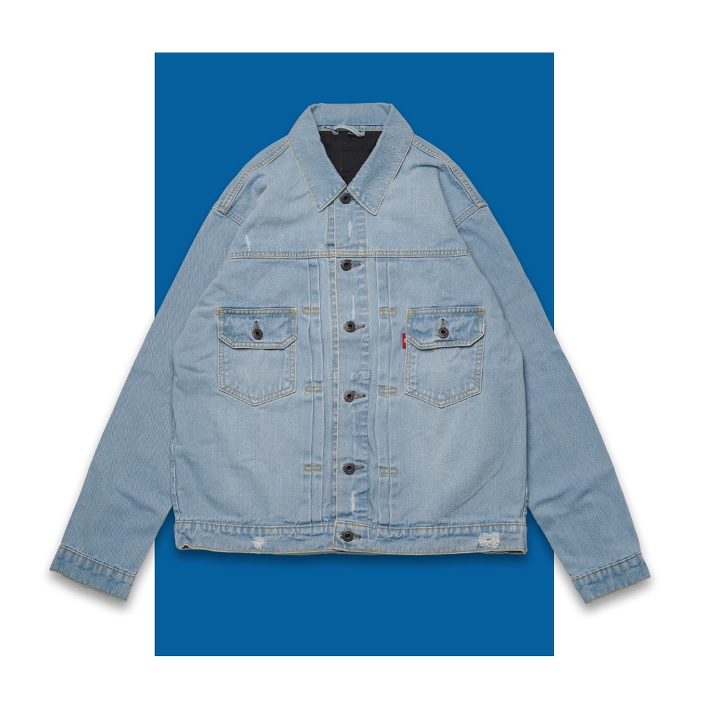 The Denim Station - CITRASENA 13oz Type II Washed Denim Jacket (Ready ...