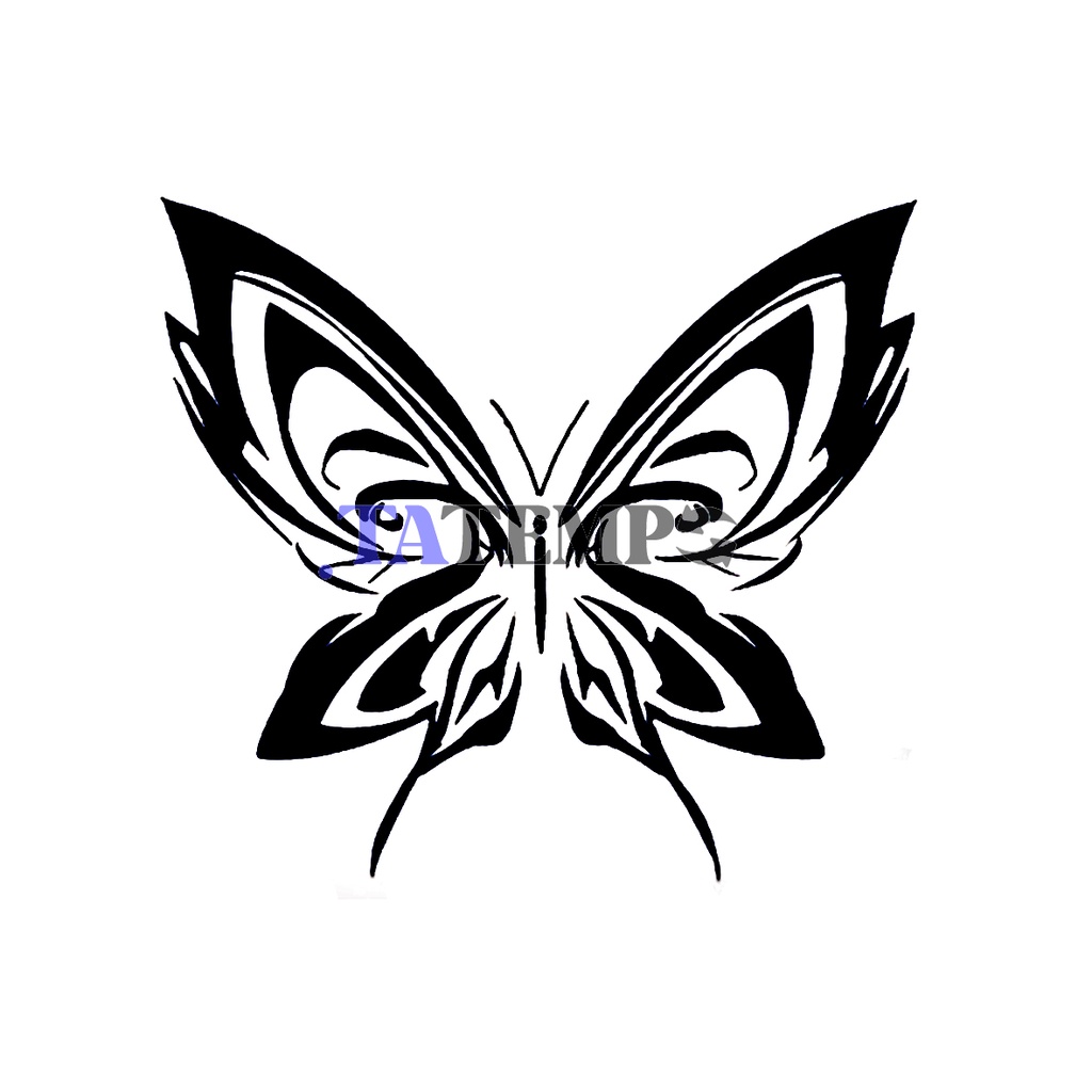 Tatempo Temporary Tattoo BUTTERFLY/SONG KANG/PARK JAE EON/SHAWN MENDES/YOO NA BI/BUTTERFLY
