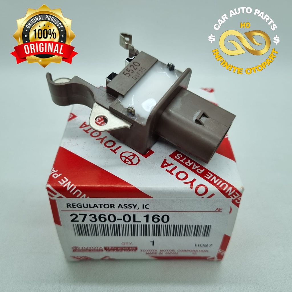 Ic REGULATOR ALTERNATOR ALL NEW VIOS ALL NEW YARIS SIENTA Original ...