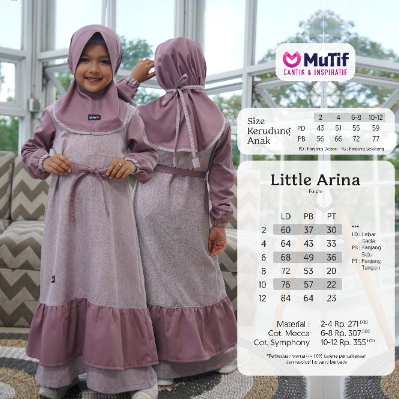 The Newest Dannis Of The 2023 ARINA PURPLE LITTLE ARINA/Children's Robe ...