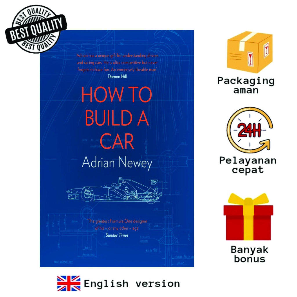 How To Build A Car by Adrian Newey Shopee Philippines