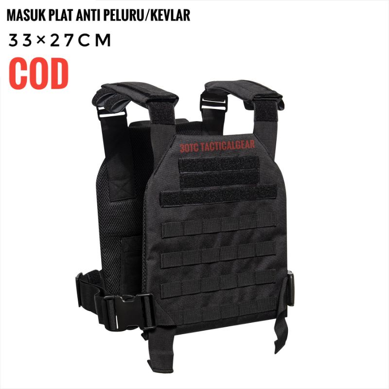 Tactical Vest Plate Carrier Safety Vest Body Vest Brimob outdoor Tactical Body Armor Bulletproof