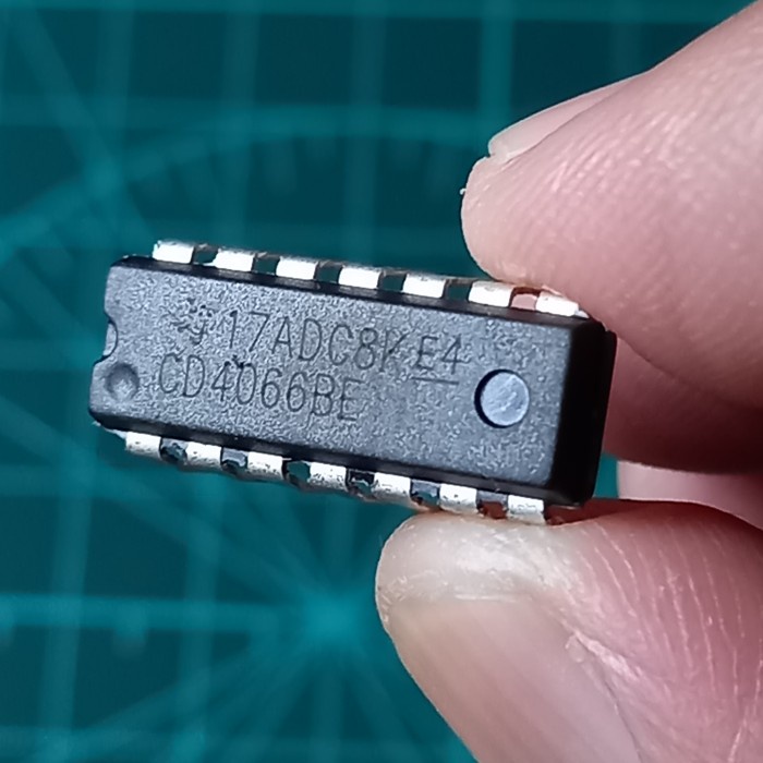 CD4066 CD4066BE BE IC CMOS Quad Bilateral Analog Switch | Shopee ...
