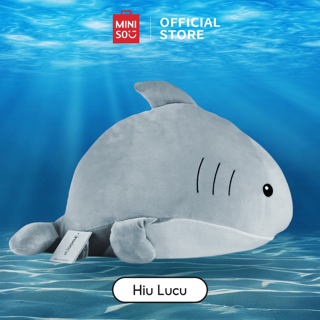 Denpasar BALI Miniso Baby Shark Doll Whale Doll Miniso Plush Toy