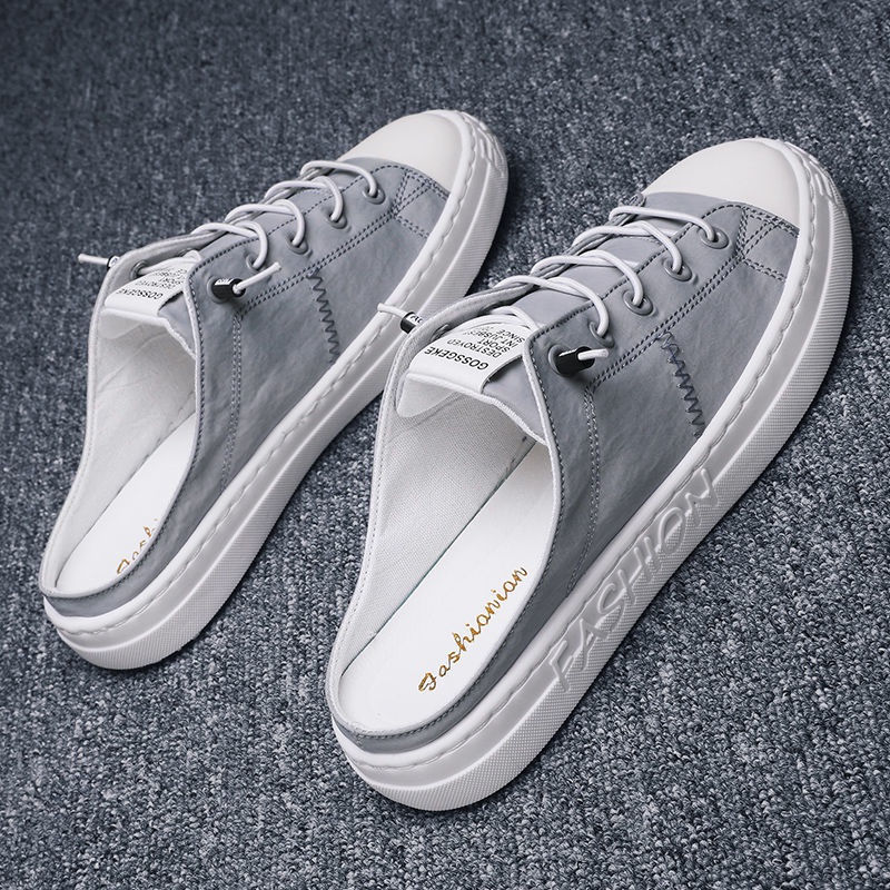 Hot Sale Heelless Canvas Shoes Men's Trendy Versatile Summer Breathable ...