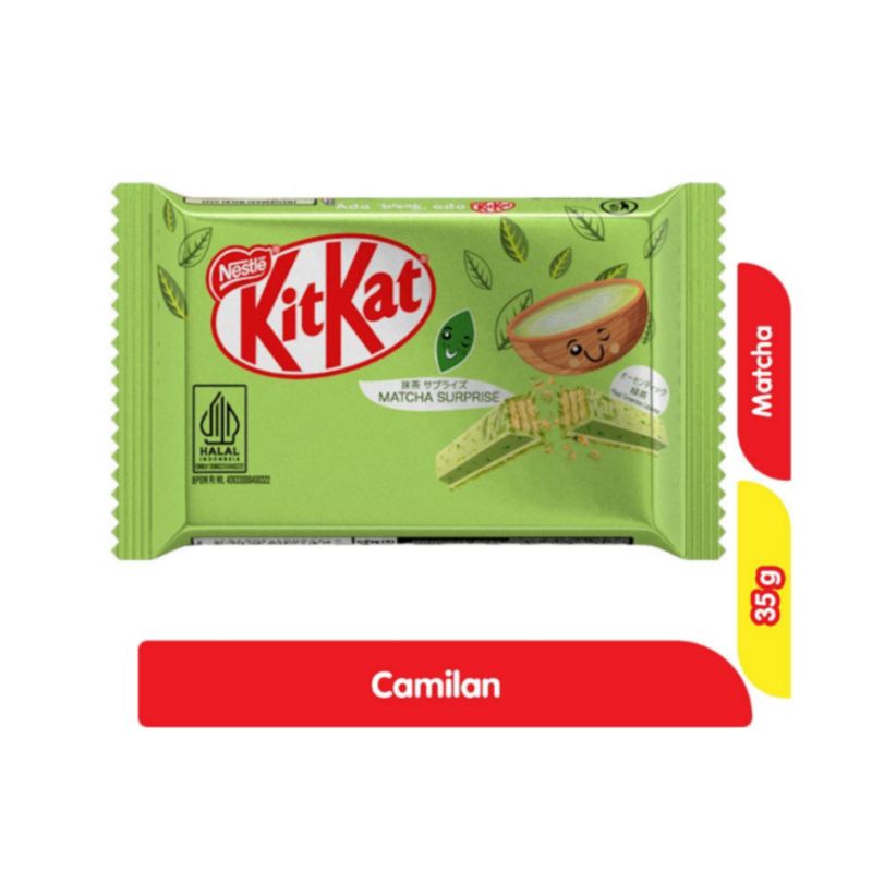 Kitkat Matcha 4F 35g | Shopee Philippines