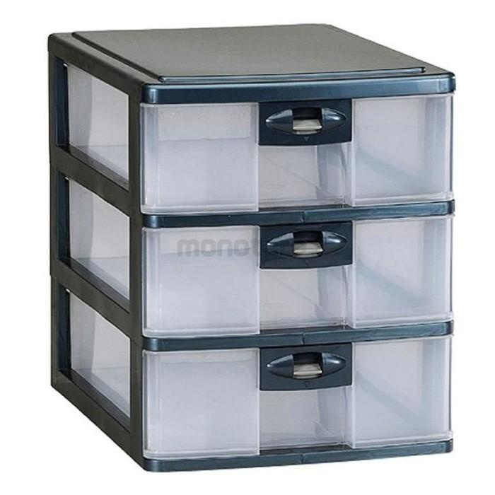 Drawer Stacking 3 Pressa A4 Lion Star Pr-33 Ss-3 Plastic Container Rack ...