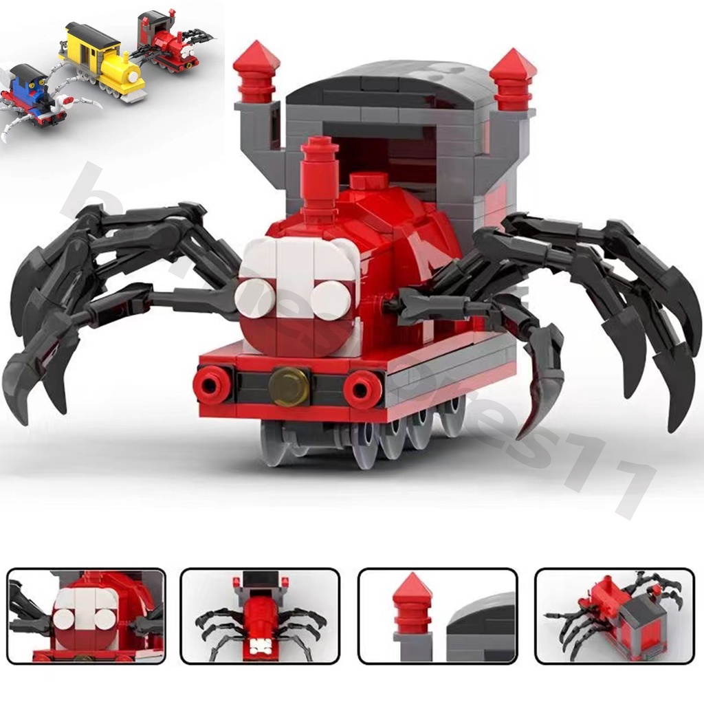 TQ Choo-Choo Charles Spider Train Monster Model Horror Game Building ...