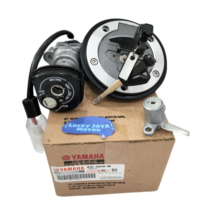 Mt 15 Mt15 ignition key Assy B7D-XH250-00 Main Switch Steering Lock ...