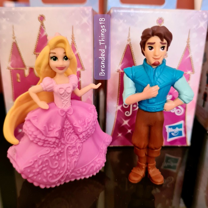 !! Disney Princess Couple Aurora Phillip Jasmine Rapunzel Flynn Hasbro ...