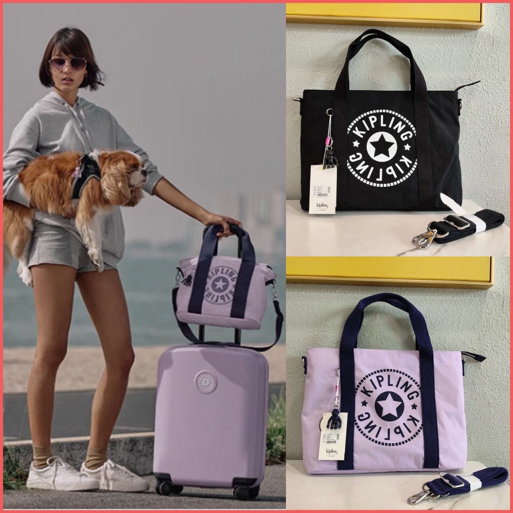 Kipling Women's Handbag High Capacity Travel Bag MIX&MATCH MINTA Series Waterproof Tote Bag