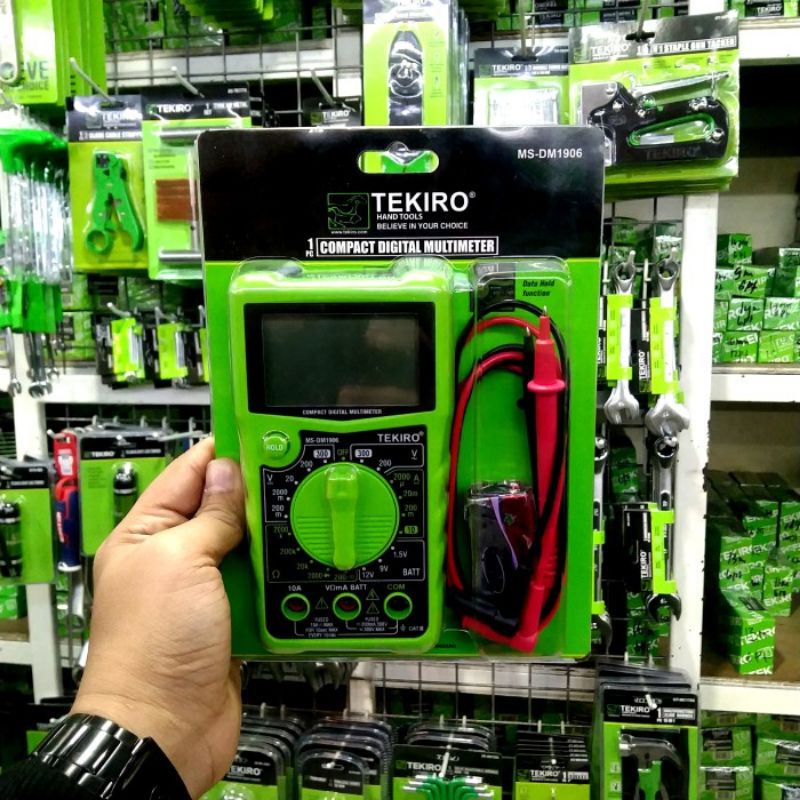 Tekiro Digital Multi Tester - Compact Digital Multi Tester Tekiro Ori ...