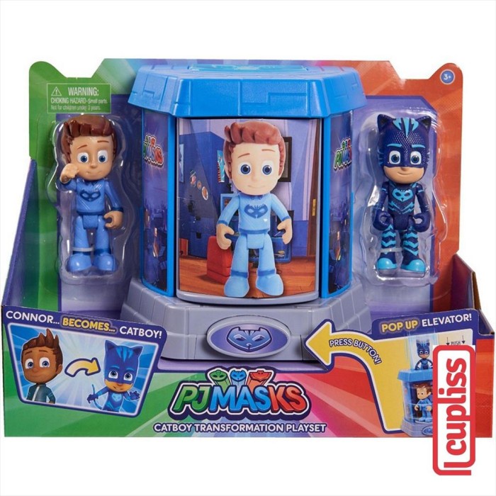 Must Have!! Just Play 95465 Cat Boy Pj Masks Transformation Playset ...