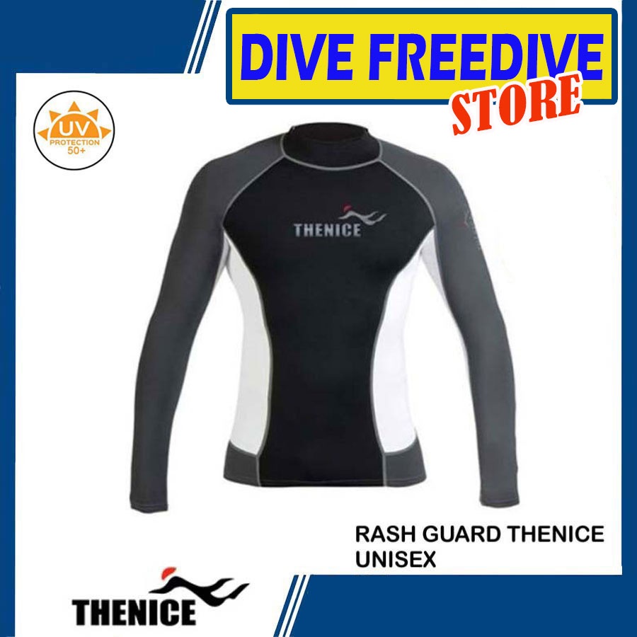 Rash Guard Thenice Long Sleeve Swimsuit Long Diving Swim Swimming