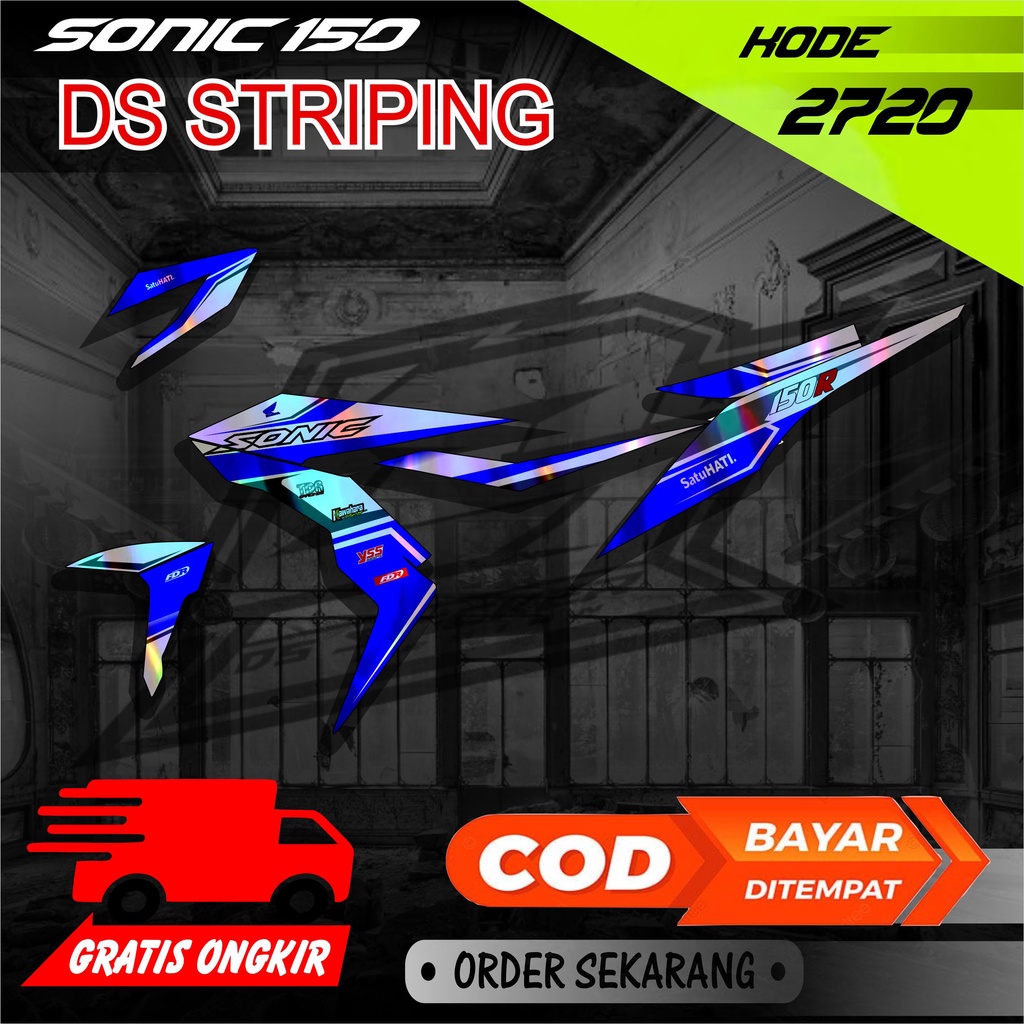 2720 SONIC STRIPING simple and elegant trim | Shopee Philippines