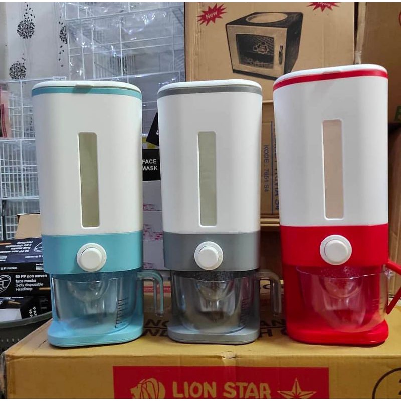 12 kg rice Dispenser / Rise Box | Shopee Philippines