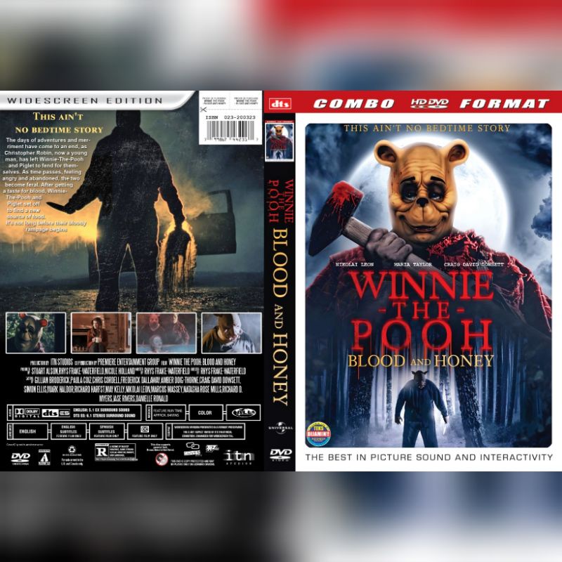 Winnie THE POOH BLOOD AND HONEY Horror Film Cassette [2023] | Shopee ...