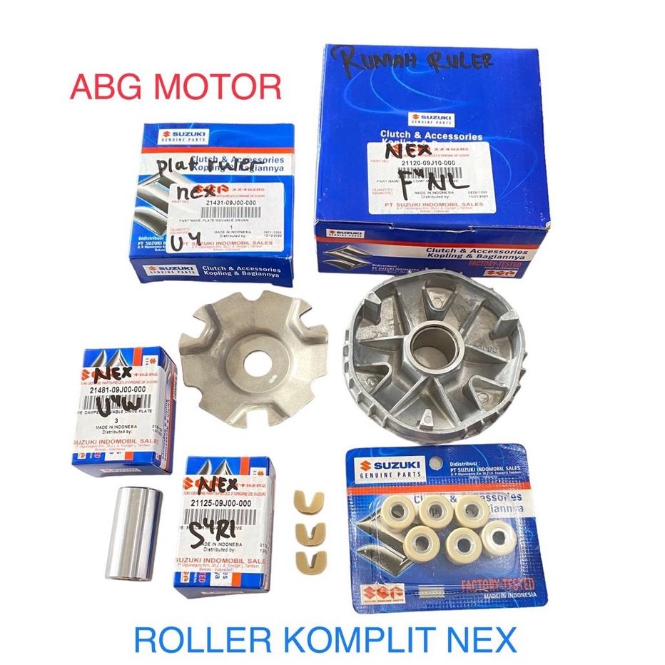 SUZUKI COMPLETE FACE COMP ROLLER HOUSE ORIGINAL NEXSUZUKI 5 ITEMS ...