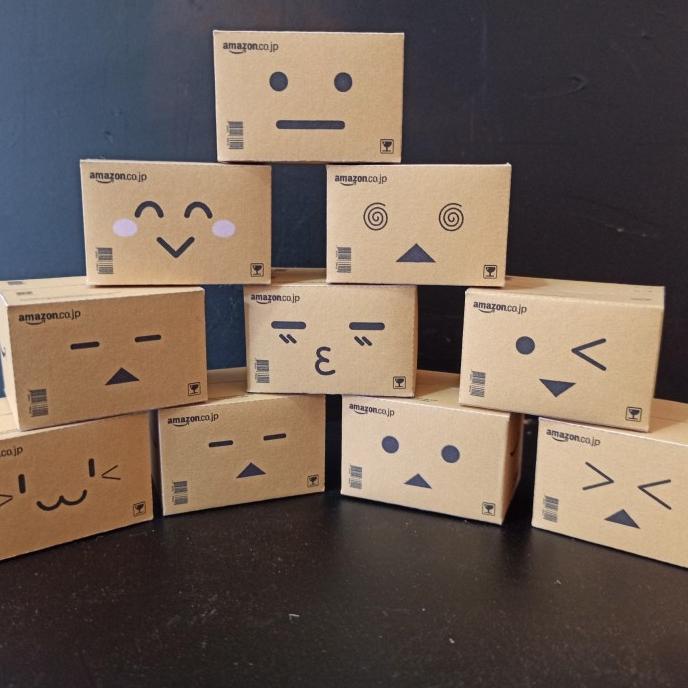 Diy Papercraft Bust Danbo Head Amazone 11model Shopee Philippines